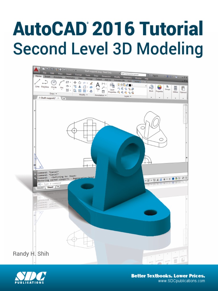 AutoCAD 2016-3D PDF | PDF | 3 D Computer Graphics | Menu (Computing)