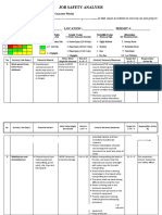 Job Safety Analysis