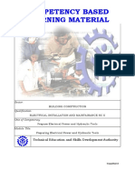 Competency Based Learning Material: Technical Education and Skills Development Authority