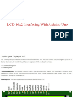 LCD 16x2 Interfacing With Arduino Uno
