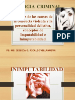 Imputabilidad e Inimputabilidad