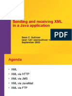 16658379 Sending and Receiving XML in Java Application