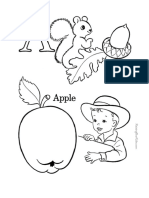 Alphabet coloring pages - Letter A.pdf