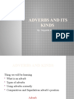 Adverbs and Its Kinds