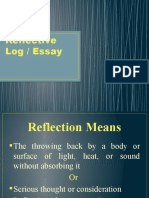 Reflective Writing Guide