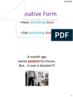 Causative Form of Have - Get