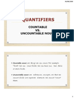 Countable Nouns Are Things We Can Count. For Example