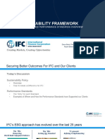 IFC PPT Sustainability Framework Overview and PSs + EP 04032020