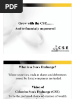 C S E IMPORTANT INFORMATION