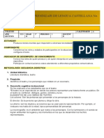 Guia # 11 - LENGUAJE - Grado 3°