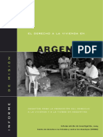 COHRE El derecho a la vivienda en Argentina.pdf