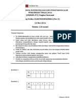 Soal Elektrodinamika THP 3 2016