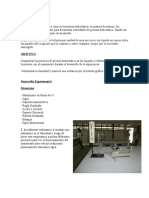 PRIMER INFORME -PRESION HIDROSTATICA-