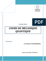 Cours MQ 2016-2017 Definitive - PR BENABICHA PDF