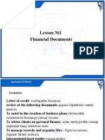 1-4, Financial Documents
