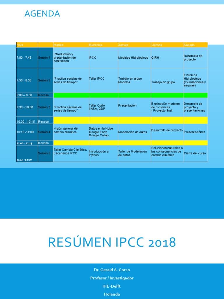 Ipcc RPC SSP | Descargar gratis PDF | Grupo Intergubernamental de ...