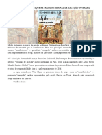 Reportagem sobre a capa da revista Le Monde Diplomatique Brasil - Tribunal de exceção no Brasil