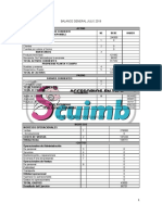 Balances Agosto Julio Octubre