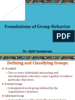 Foundations of Group Behavior