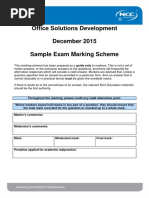 OA Mark Scheme For CXC Submission Revised 2020 | PDF | Information ...