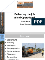 Delivering The Job (Field Opera5ons) : Paul Horn