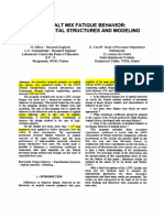 Asphalt Mix Fatigue Behavior Experimental Structures and Modeling