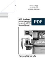 Penlon AV-S-Ventilator - Service Manual (2005)