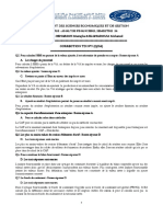 Corrigé - TD # - 9 - Analyse - Fin - QCM - 20 PDF