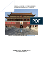 Blackskinlenincccp Retrieved 8-9-20 Notes On China-Uighur Controversies