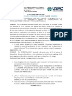 Examen Procesal Civil (2do Parcial) BERNARDO MADRID