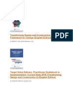Transforming Design and Construction: A Framework For Change (English Edition)