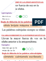 Palabras Esdrújulas