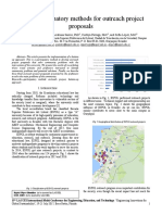 Use of Participatory Methods For Outreach Project Proposals