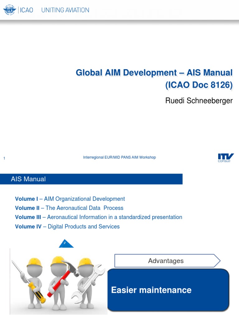 AIS Manual Overview - ICAO Doc 8126 | PDF | Verification And Validation ...