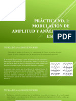 Modulación de Amplitud y Análisis del Espectro 1