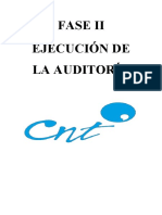 Ejecución de La Auditoría