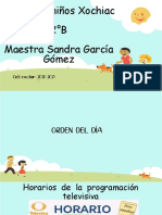 Jardín de Niños Xochiac 2°B ORDEN DEL DÍA PDF