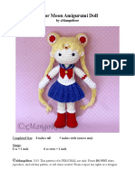 Sailor Moon Amigurumi Doll: by Xmangorose