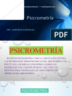 Psicrometria Tema 2, Clases 3y4 Año 2020