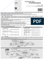 Manual instalação módulo automação vidros