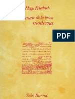 Hugo Friedrich. Estructura de La Lírica Moderna..pdf