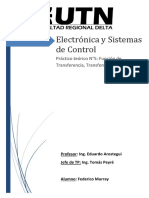 Práctico Teórico N°5 - Función de Transferencia, Transformada de Laplace (Ej 6) - Comentado