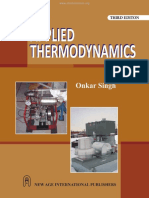 Applied Thermodynamics - Onkar Singh - 3 Ed (Libro ingles)