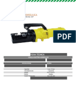 Ficha Técnica Cizalla