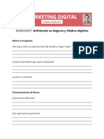 Definiendo Su Negocio y Público Objetivo PDF