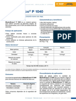 Basf - MasterEmaco® P 1040 - PDF - 03 - 2020