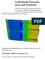 Secrets of Underbody Tunnels, Rear Diffusers and Venturis - Symscape