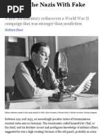 Fighting The Nazis With Fake News PDF