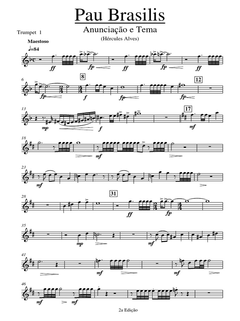 2 - 02 Trumpet 1 | PDF | Poetics | Performing Arts