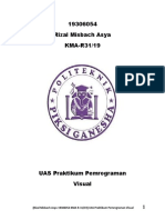 UAS Praktikum Pemrograman Visual PDF